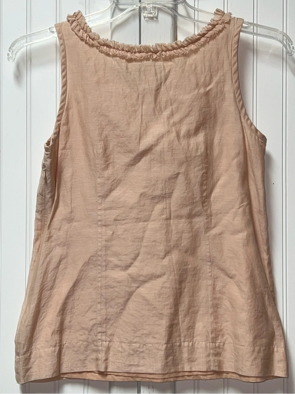 J Crew Silk Blend Tank Top Shirt M